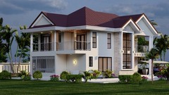 4 Bedroom House Plan [modern ]