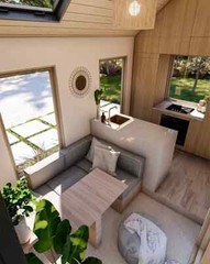Modern House Plan Home Building Plans Blueprints, Small Cabin – Tiny House Plans