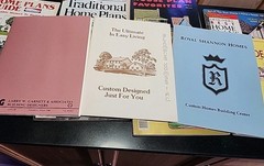 Vintage 1980s Home Plans & Design Magazines Lot Of 9 Plus 3 Brochures.