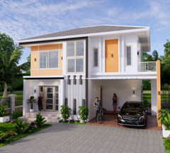 35×26 House Design Plans 10.5×8 Meters 4 Bedrooms PDF Full Plans (A4 Hard Copy)