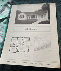 Floor Plans Book Town Country Homes 1950s Wharton 160-210 Clarington 559-595