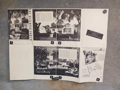 VTG 1950s Adams & Woodbridge House Good Housekeeping Floor Plan MCM Cottage