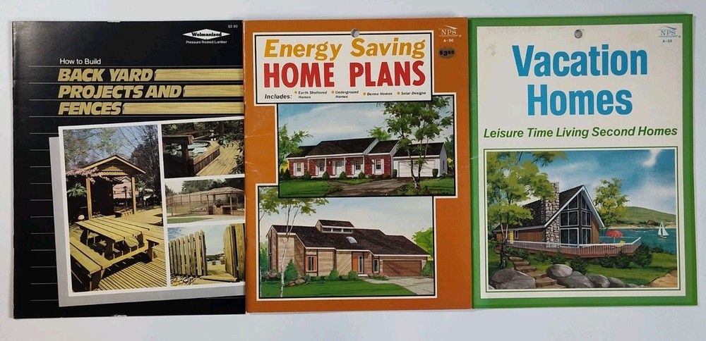 Vintage Energy Saving Solar Vacation Home Plans Wolmanized Backyard Fences Lot 3