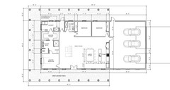 Redwood Barndominium House Plan Design – 3 Bed 2 Bath 2250 sq ft – Three Garage