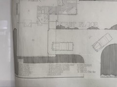 Vintage Architectural Drawings Vellum (Set of 4) House Plans Elevations 30×36