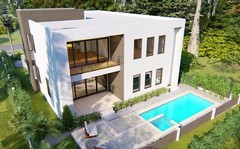 BLUEPRINTS CONTEMPORARY TWO STORY HOUSE PLAN ARCHUP #101