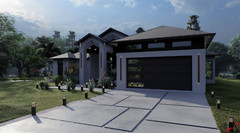 BLUEPRINTS CONTEMPORARY HOUSE PLAN ARCHUP #117