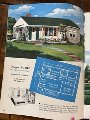 Vintage 1949 MCM Mid Century Home Designs House Plans Designs Catalog