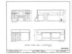 Craftsman Masterpiece by Greene & Greene, architectural prints, 8 Bedrooms