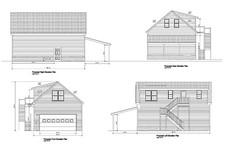24X36 36X24 GARAGE PLAN APARTMENT ABOVE GABLE ROOF PLAN 20-2436-GBL-AP-8