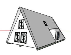 Modern House Plan, American Style House, Barndominium House, Farm House- TRİ