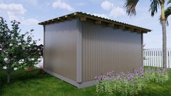 12×12 Learn to Shed Plans (Material List PDF & A4 Hard Copy Ship to your home)