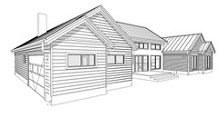 Mill Farm Loft House 4 Bed, 3.5 Bath Architectural Build Plans PDF Download