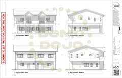Countryside Dwelling Duplex Plans – PDF Downloadable Blueprint