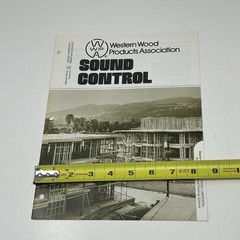 1960’s Western Wood Products Sound Control Design Idea Dealer Brochure