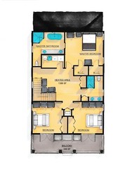 CADFILE BLUEPRINTS AMERICAN FOURSQUARE TWO STORY HOUSE PLAN ARCHUP #113A4S