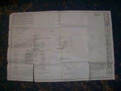 Lot of 220 Bank Blue Prints and HVAC System Prints