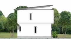 21×25 Feet Small House Plan 6.5×7.5 Meter 2 Beds 2 Bath Shed Roof (A4 Hard Copy)