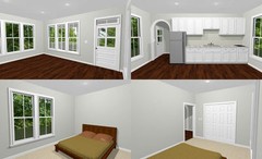 18×30 Tiny House — 540 sq ft — PDF Floor Plan – Model 5
