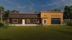 ADU and Garage Building Plans – 1650sqft ADU + 2094sqft Garage, Blueprints