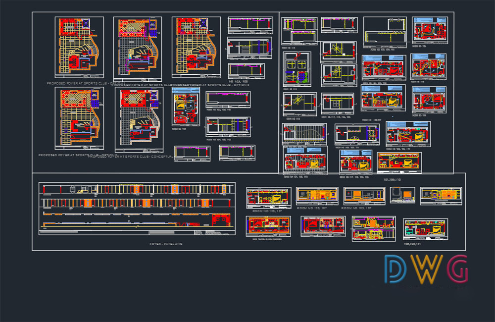 Luxurious 5-Star Hotel Architectural Plans – Premium DWG Design