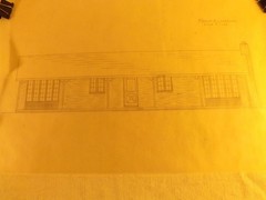 VINTAGE HOUSE BLUEPRINTS #5— 12″ X 18″ SEE PICTURES 7 PAGES