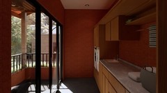 House Plan Modern Home Building / 3 Bedroom, 3 Bathroom with Garage