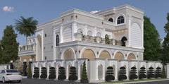 Custom Luxury House Plan | 4 Bedroom Modern Villa Design | 2D CAD + 3DFloor Plan