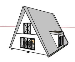 Modern House Plan, American Style House, Barndominium House, Farm House- TRİ