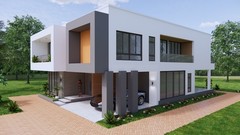 36×49 Feet House Plans 11×15 Meter 5 Beds 6 Baths PDF, CAD files &A4 Hard Copy