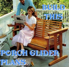 Summer Swinging – Porch Glider Plans + Article