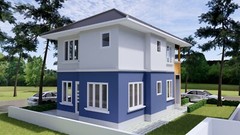 20×31 Feet Small House Plan 6×9.5 Meter 3 Beds 3 Baths Hip Roof (A4 Hard Copy)