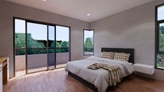 25×38 Feet Small House Plan 7.5×11.7 Meter 4 Beds 4 Baths Shed R(A4 Hard Copy)