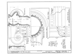 Woodlawn Plantation, LA, architectural plans, traditional southern style home