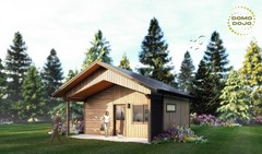 Cozy Cabin ADU Plans – PDF Downloadable Blueprint