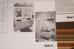 Vintage Women’s Day House Plans, Blue Print, A Small House WD Award Winner, 1982