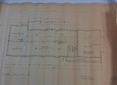 Mid Century Original 1969 Architectural Blueprints Drawings