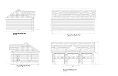 22’X36′- 36’X22′ GARAGE PLANS GABLE ROOF 3 CAR GARAGE PLANS 20-2236-GBL8-BMP-8