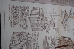 Vtg Barn Kit Build Instructional Information Ephemera 1978 Jer MFG. USA Unusual