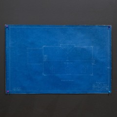 Set of San Mateo, CA House Blue Prints c.1923