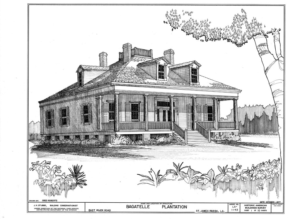 Single-story Southern Style Elegant Home, Beautiful Porch, Architectural Plans
