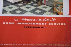 How To Build a Flexboard Garage/A Basement Room Vintage Home Improvement Service