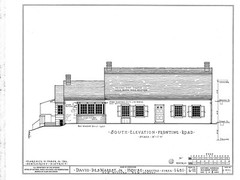 Dutch Colonial Gambrel Roof farmbouse, architectural plans, 3 Bedrooms, 2 Baths