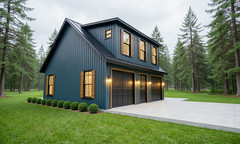 848 Sqft ADU (in-law suite) 2 car Shop/Garage with a 1Bed/1.5Bath APT. above