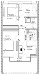 29’x44’ 3 Bed, 3 Bath Premium Barnhouse Architectural Build Plans PDF.