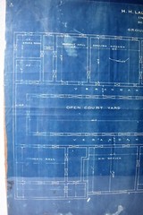 Antique Lal Bagh Palace Indore Architectural Plan & Lay-Out Of Ground Floor 1926