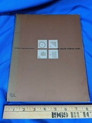 1966 RARE Mid Century Modern Architecture Booklet Plans Schools Without Walls