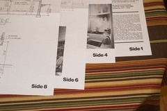 Vintage Women’s Day House Plans, Blue Print, A Small House WD Award Winner, 1982
