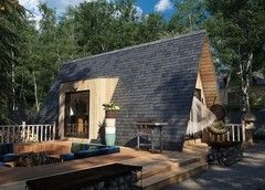 Modern House Plan, American Style House, Barndominium House, Farm House- SOLO