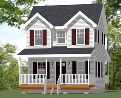 20×16 Tiny House — PDF Floor Plan — 616 sq ft — Model 10